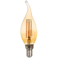Лампа світлодіодна LightMaster Gold LB-559 CF37 6 Вт E14 2200 К 230 В прозора 