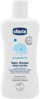 Шампунь-пена Chicco Baby Moments Без слез 200 мл