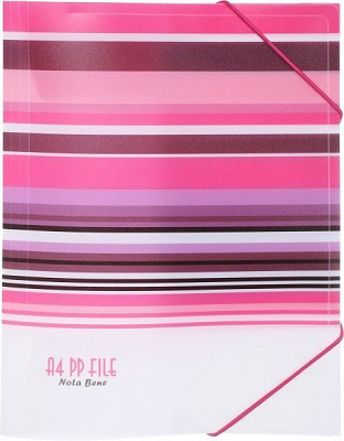 Папка на резинке Pink Maccaron Nota Bene