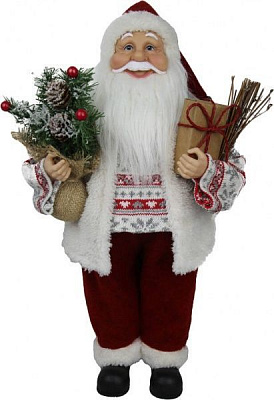 Декорація новорічна Дід Мороз 46 см EPI-ST18-90886