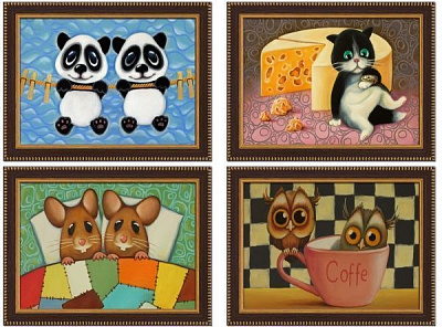 Картина модульна 33x43 см SvitArt PN-185