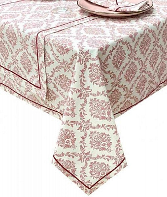 Скатерть Avantime Версаль Бордо 132x132 см Прованс 