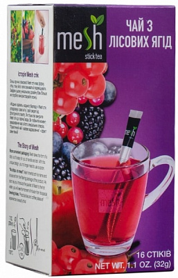 Чай MESH с лесных ягод 16 шт. 32 г 