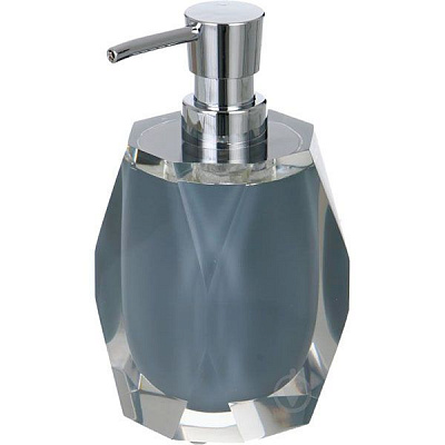 Дозатор для жидкого мыла Luna Diamond серый