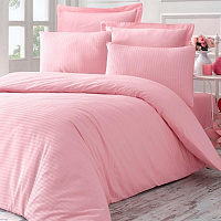 Комплект постельного белья семейный розовый Simi 