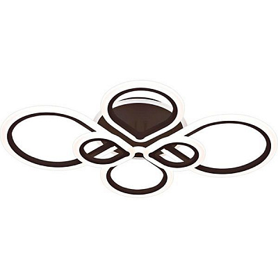 Люстра светодиодная Victoria Lighting Zig/PL6 144 Вт коричневый 