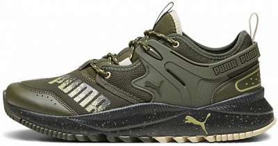 Кроссовки Puma PACER FUTURE TRAIL DARK OLIVE-DARK OLIVE 38288414 р.43 зеленый