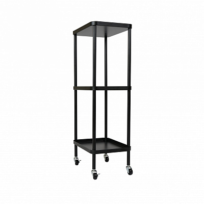 Тележка 380x260x880мм черный/черный (23103 )