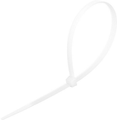 Стяжка кабельна UP! (Underprice) 7.2х300 мм 100 шт. білий