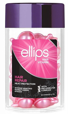 Олія Ellips PRO-KERATIN COMPLEX Hair Repair для відновлення сильно пошкодженого волосся 50 мл