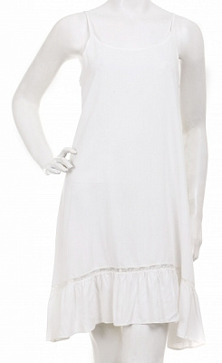 Сорочка Relax на бретелях Relax р.XXL молочний