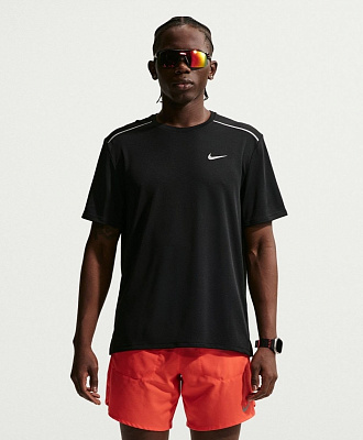 Футболка Nike M NK DF UV MILER SS IF2082-010 р.2XL чорний