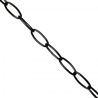 Ланцюг декоративний 3 мм 1 м чорний