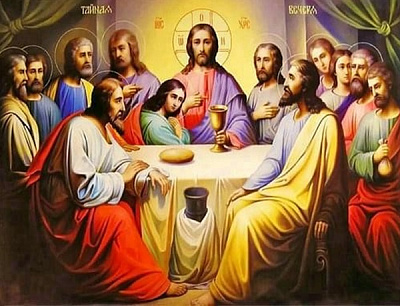 Набор для творчества Тайный ужин 40x50 см 188519 Діамантові ручки 