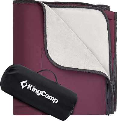 Коврик туристический KingCamp Jasmine Purple 2248.65.48 208x147 см фиолетовый