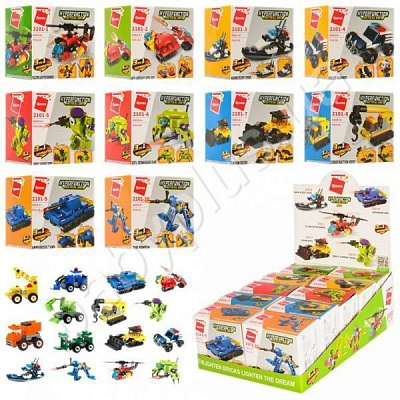 Конструктор Qman 2101 транспорт в асортименті ODC79991