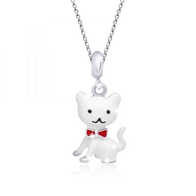 Кулон UMa&UMi Котик белый