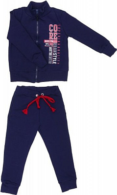 Спортивний костюм Маленькие люди для хлопчика р.122 темно-синій
