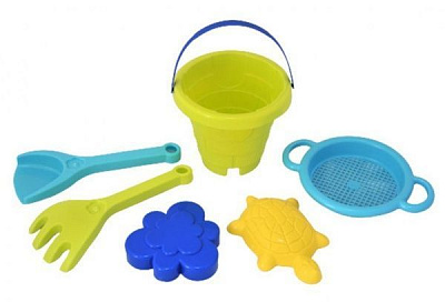 Набор для игры с песком Luna Kids Башня 6 элементов 39842