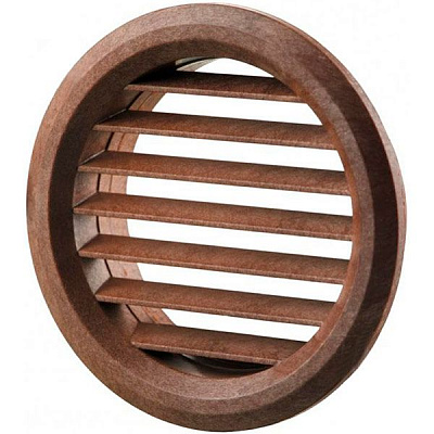 Решетка для вентиляции МВ 51/4 бВ чер. дерево пластик дерево красное