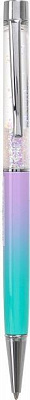 Ручка шариковая Бирюзово-фиолетовый глиттер SK209786 