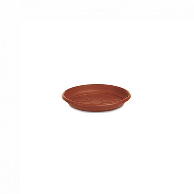 Поддон пластиковый Stefanplast Linea Mediterraneo 14 см круглый терракот (83140) 