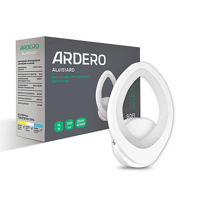 Бра ARDERO SOFI белый AL6151ARD