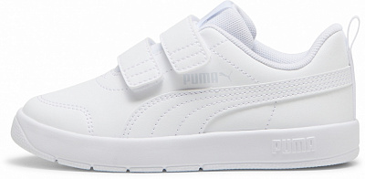 Кроссовки детские демисезонные Puma COURTFLEX V3 V PS 39764202 р.34,5 белые