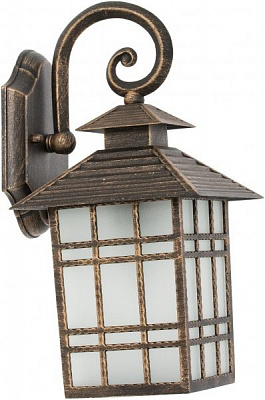 Світильник садовий Інтерклас Осака E14 40 Вт IP44 античне золото 4631