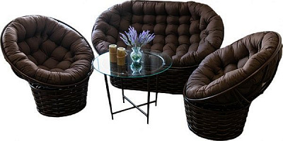 Комплект меблів Українські конструкції Мамасан коричневий