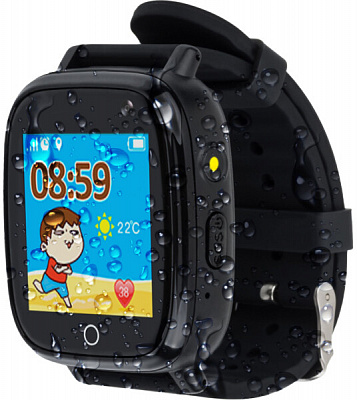 Смарт-годинник дитячий AmiGo GO001 iP67 black (856057)