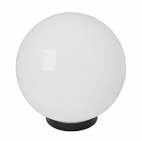 Світильник парковий E.NEXT e.street.light.250.opal Куля опаловий E27 IP44 білий l0120068