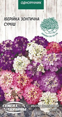 Семена Семена Украины иберис Зонтичный Смесь 0,5 г