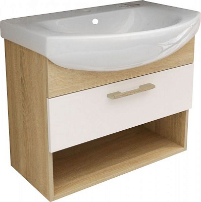 Тумба підвісна Домус-70-А з умивальником Kolo Runa-70