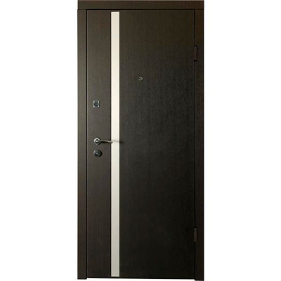 Дверь входная Стандарт Linea - М 2070х860 мм венге правые