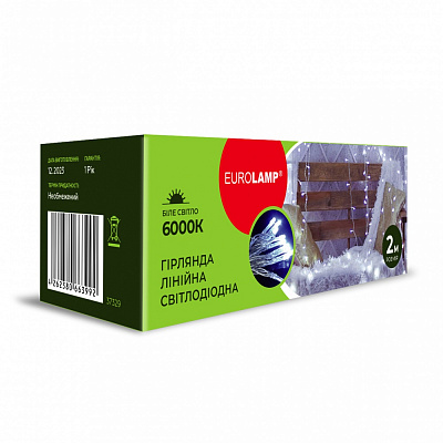 Гирлянда Eurolamp светодиодная (LED) 20 ламп 2 м (LED-GL-20/2/60)