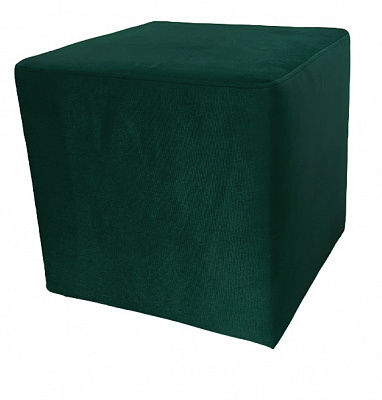 Пуф Мебель Прогресс CUBE 400х400х400 мм зеленый /зеленый