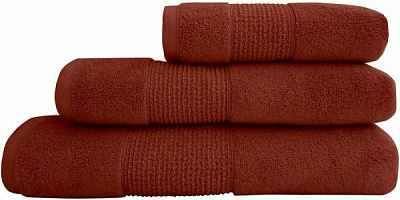 Рушник махровий Clips 70x140 см морквяний La Nuit