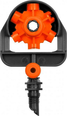 Разбрызгиватель Gardena микродождеватель конечный 6-позиционный 2 шт. 1396-29