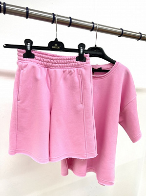 Костюм для девочек Obzor р.134 розовый 