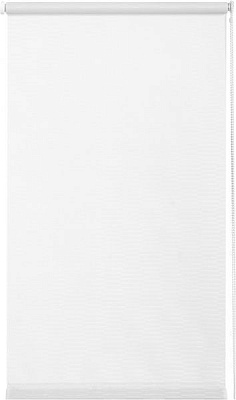 Ролета мини Delfa Жаккард Модерн 57x170 см белая 