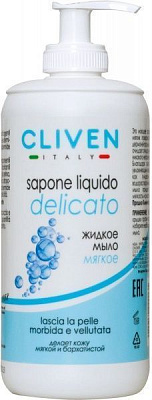 Жидкое мыло Cliven Мягкое 500 мл