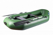 Лодка надувная Aqua-Storm St-240 + Суперлатка зеленый