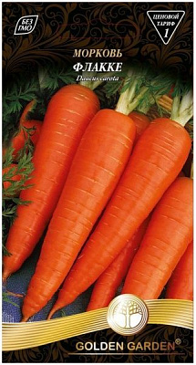 Семена Golden Garden морковь Флакке 2г