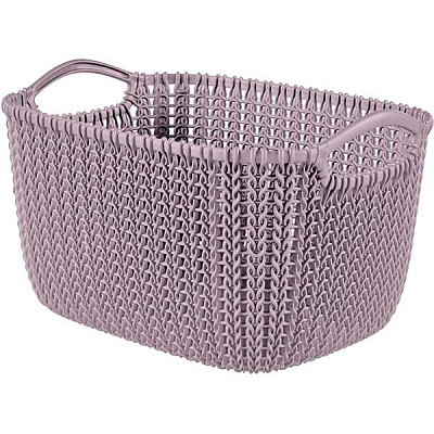 Кошик пластиковий Curver 240375 Knit S прямокутний 170x220x300 мм