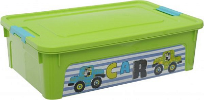 Контейнер пластиковая Алеана «Smart Box» My Car 14 л 140x320x495 мм