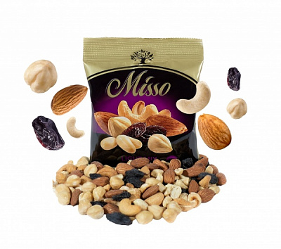 Суміш горіхово-фруктова Misso Лайт Мікс 60 г