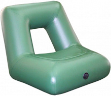 Кресло надувное для лодки Ладья ПВХ ЛКН 310-330 зеленый