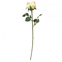 Рослина штучна Троянда, 52,5 см, світло-рожева
