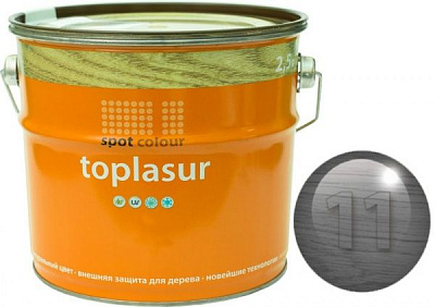 Лазур Spot Colour Toplasur №11 дуб морений напівглянець 2,5 л